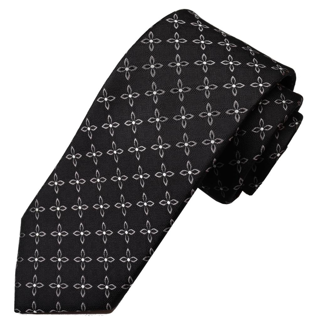 Michiko London Bonded Fabric with Lining for Made In KOSHINO Brand Komon Wrinkle-Resistant Volume, Japan, Necktie, Pattern, 100% Silk, Unisex, MKJ-041