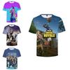 Best Tshirts 3d Video Game Battle Short Breathable Sleeved