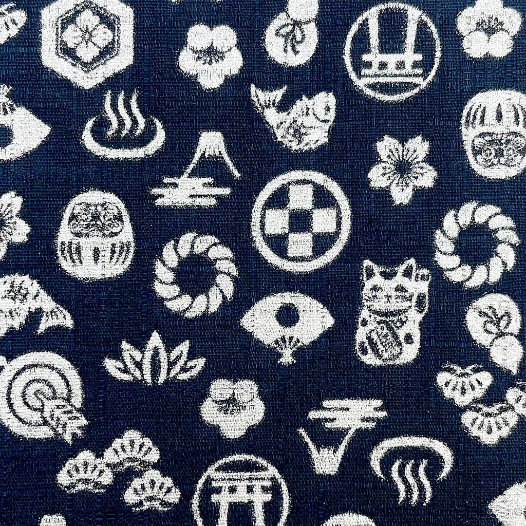 Small Large Goshuincho Stamp Accordion 12 24 Pages 24 48 Pages [Lucky Pattern] (Temple Book), Type, Columns, (single-sided) / Columns, (double-sided)