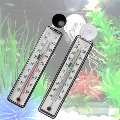 Aquarium Thermometer Wasserdicht Saugknopf Kollisionsschutz Wassertemperaturanzeige Mit Klarer Skala