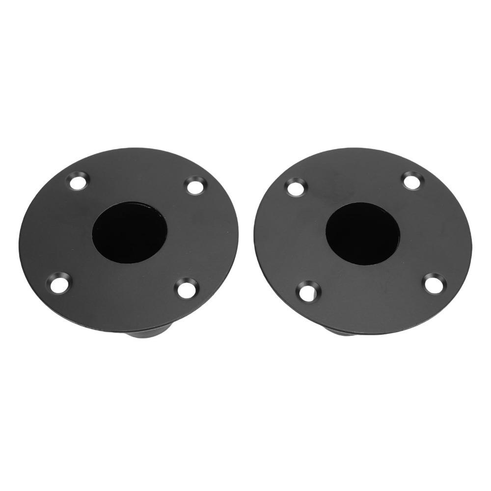 2PCS 107x83mm Tripod Speaker Stand Mount Adapter Iron Speaker Pole Mount  for PA DJ Setup