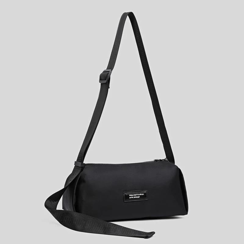 Oxford cloth canvas bag women's new light leisure sports shoulder bag diagonal span breast bag women's bag small bag