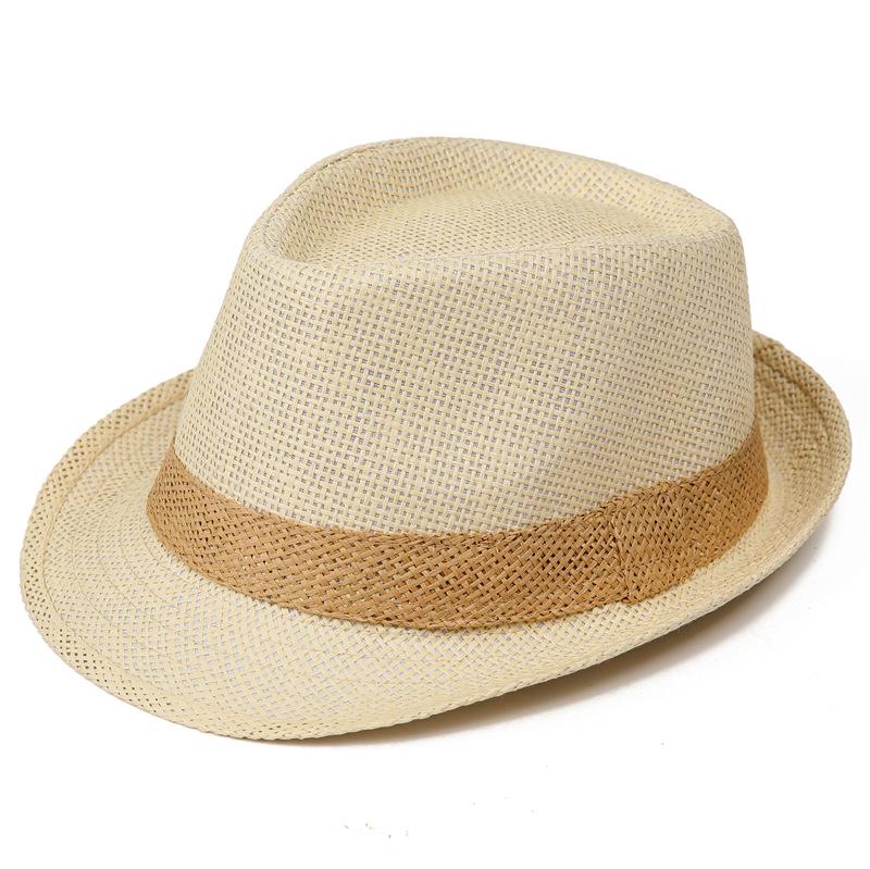 Middle-Aged Dad Hat Spring And Autumn Summer Breathable Men'S Old Man Straw Hat The Elderly Sun Hat Old Man Grandfather Top Hat