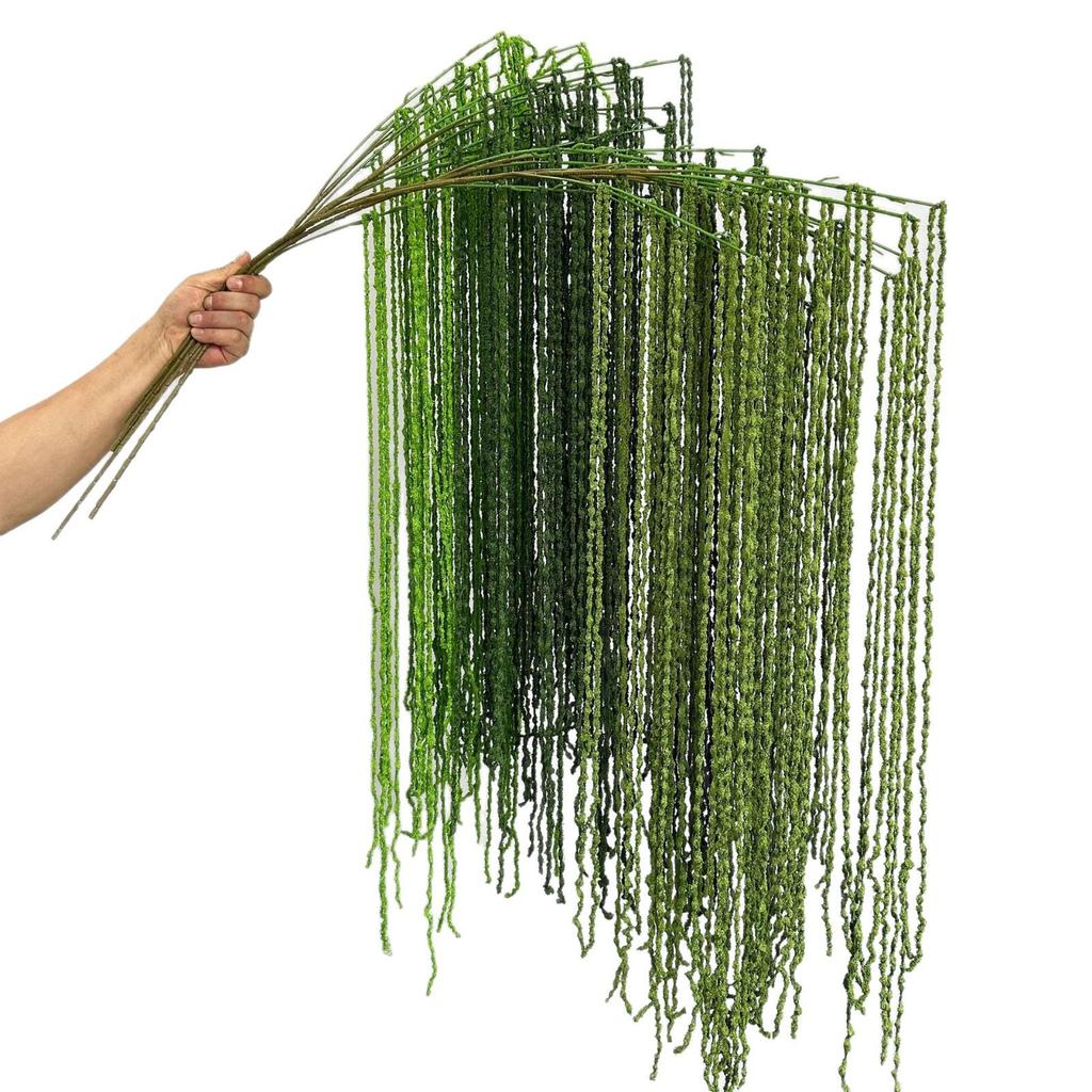 Forest Style Hanging Yarn Vine Decoration - Artificial Weeping Willow for Wedding and Hotel Arrangements