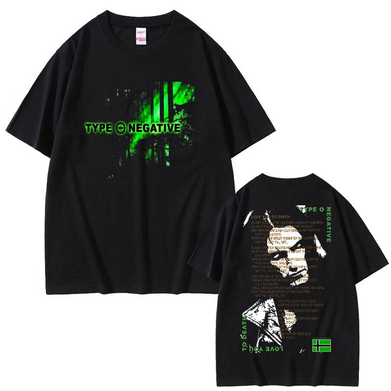 Fashion Rock Band Type O Negative Suspended in Dusk Essential T-shirt Men Women Summer Casual Tshirt Male Vintage Tops Tees