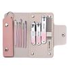 1Set 10Pcs Nail Clipper Set, Complete Set, Nail Files, Stainless Steel Ear Picks, Spoons, Portable Nail Kit Tools Bag