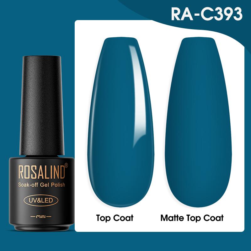 ROSALIND Gel Nail Polish Nail Art 7ML UV Colors Gel Varnish Nail Polish Semi Permanent Soak Off LED Lamp Gel Lacquer Man