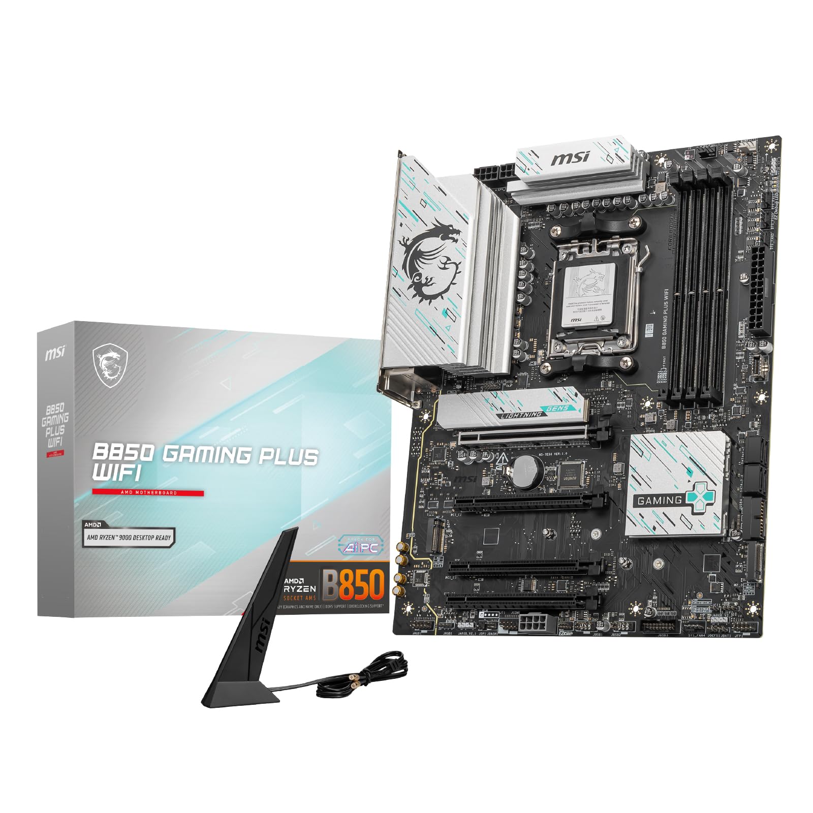 

MSI B850 GAMING PLUS WIFI ATX motherboard MB6692
