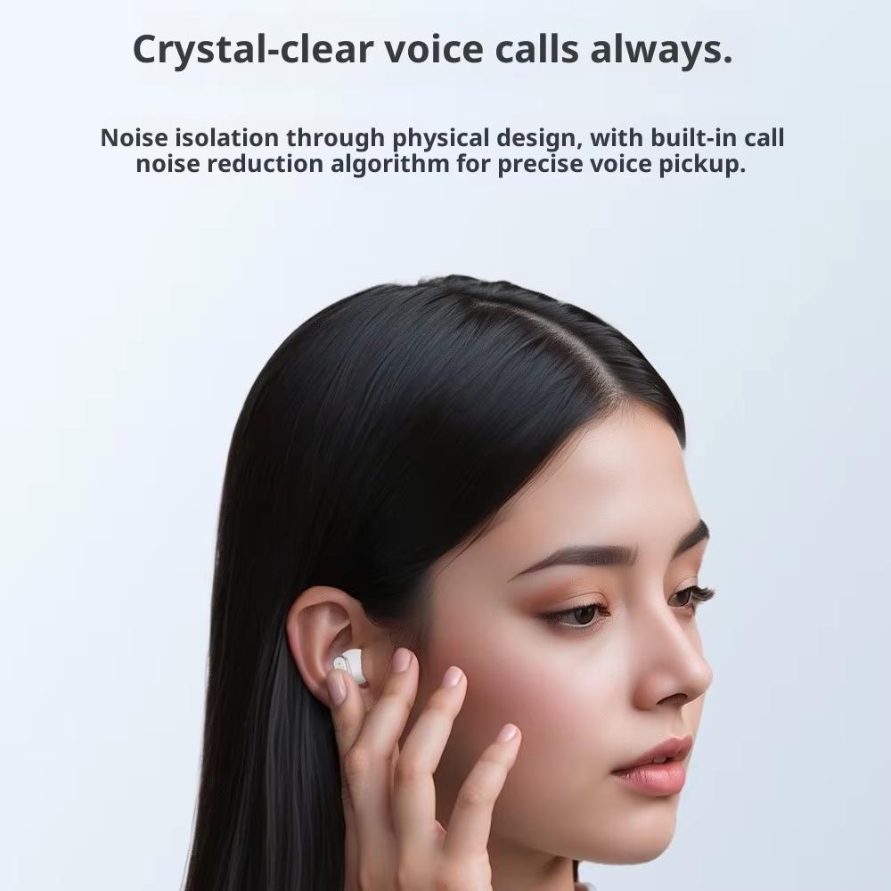 Bluetooth 5.4 Bone Conduction Sleep Earphones Couples Dual Pair In One Noise Reduction Hifi Sports Power Digital Display Earbuds