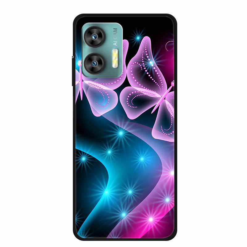 Pro Oukitel C36 C35 Pouzdro Luxusní TPU Měkké Silikonové Pouzdra na Telefon Zadní Kryt pro Oukitel C35 OukitelC36 Nárazuvzdorné Květiny Fundas