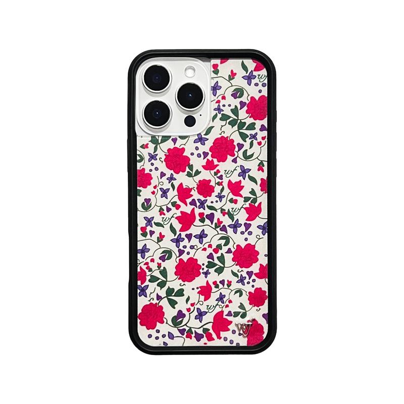 Custodia Protettiva per Telefono Wildflower Hot 3D Lilypad Floreale wf per iPhone 15pro 12 13 14 15 16 Pro Max 16 Plus 16pro Rosa rosa wf Copertura