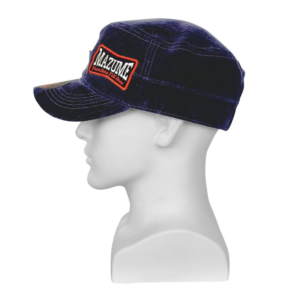 Mazume Velour Work Cap Navy MZCP-F754-02