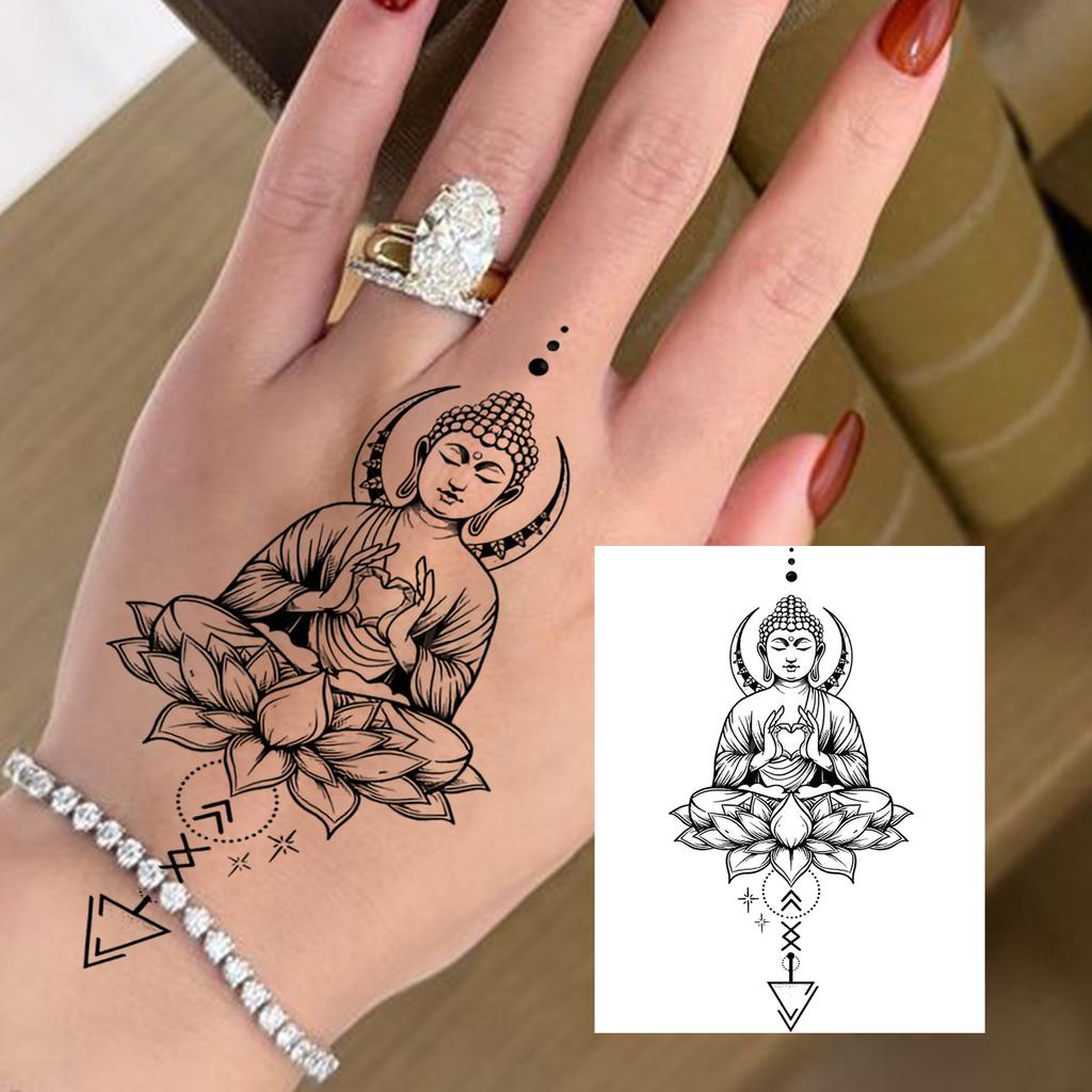 1 Foglio Tatuaggi Temporanei Teschio Ancora Insetto Per Mani Collo Adulti, Adesivi Tatuaggi Finti di Halloween Tatuaggi Realistici a Lunga Durata