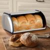 Stainless Steel  Bread Box Large Capacity Cake Bin Dustproof Food Organizer Bakery Storage Container For Keeping Fresh 2025
