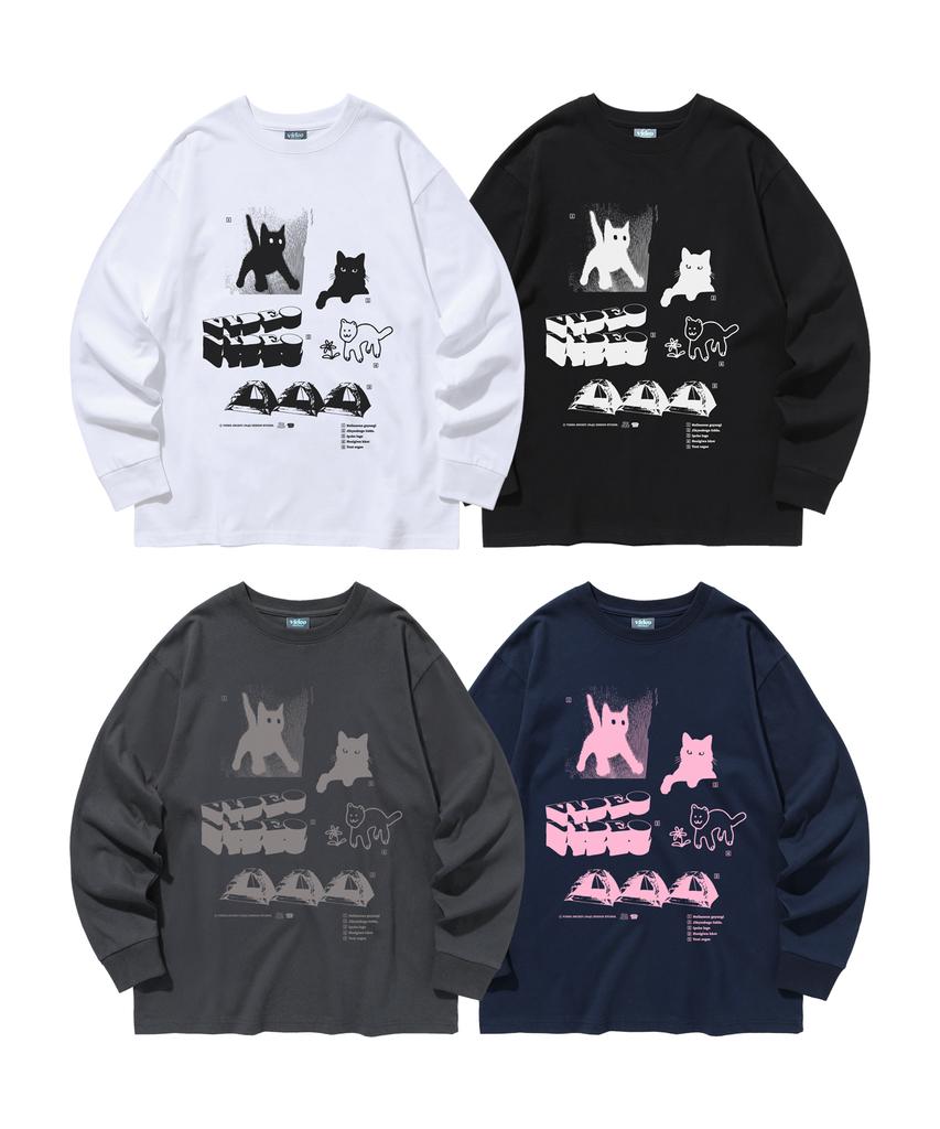 VIDEO JOCKEY Instant Hipster Ls T-Shirt [Black]