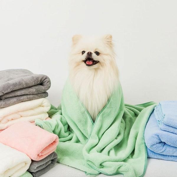 Dingdongpet pet soft pet towel set, Korean pet shampoo