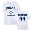 Summer Graham 44 22 Design Tshirts Off Campus TV Series Tshirt Cotton Comfortable Female Tees Loose Fashion Oneck Unisex Tees