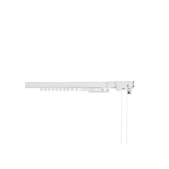 Rail Extensible Pour Rideaux - Cintacor - 160-300 cm - Blanc - Renforcé - Contemporain