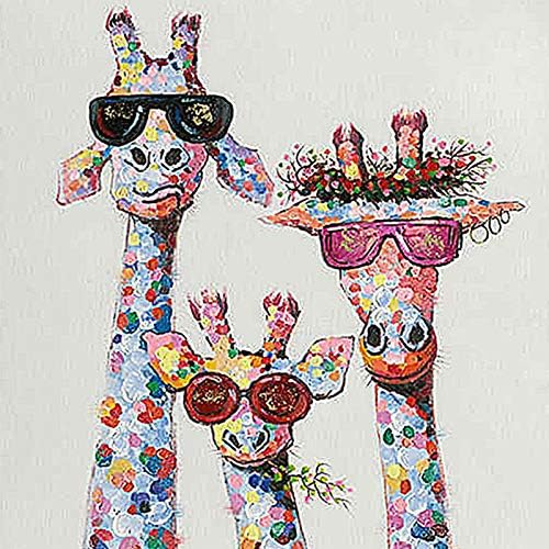 

KMKER Diamond Painting Kit Diamond Art Kit Animal Mix Diamond Bead Painting Embroidery Kit 5D Mosaic Art Handmade Full Paste Type Bead Art