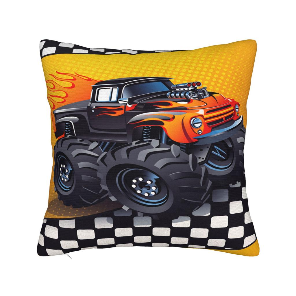 Pillow Case M-Monster J-Jam Design  Pillow Cover For Sofa Bedroom Home Decor Kawaii Pillowcases