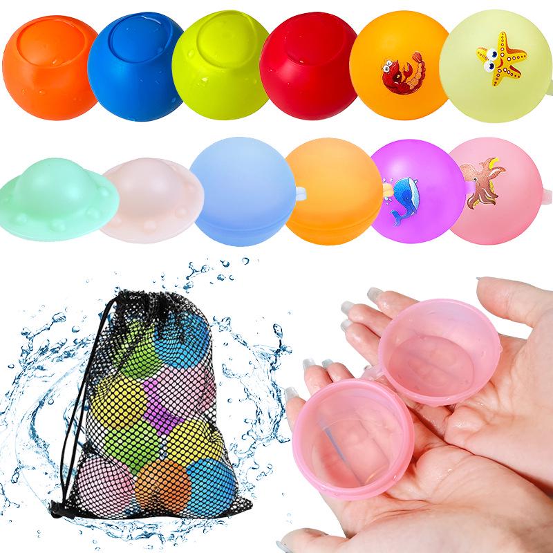 

Silicone Quick-Fill Water Balloon Beach Toy
