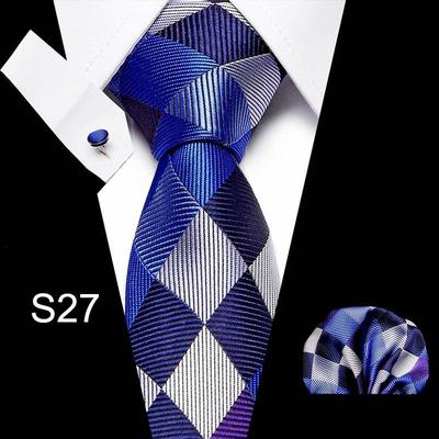 Dress Shirt, Business Tie, Wedding Tie, Men's Tie Three Piece Set