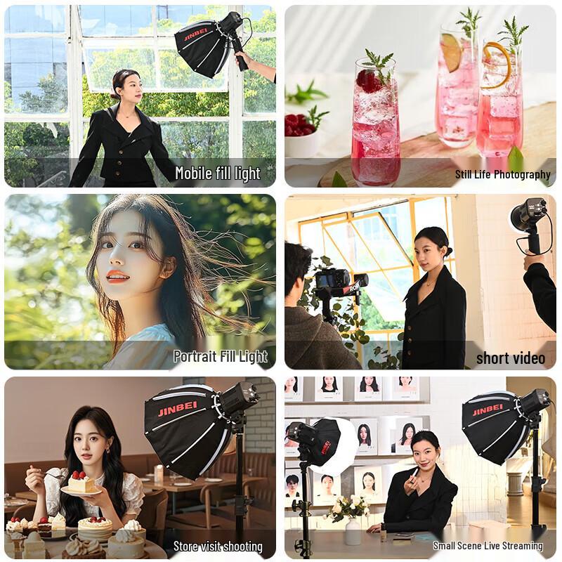 JINBEI JL100BI 100W COB LED Video Light