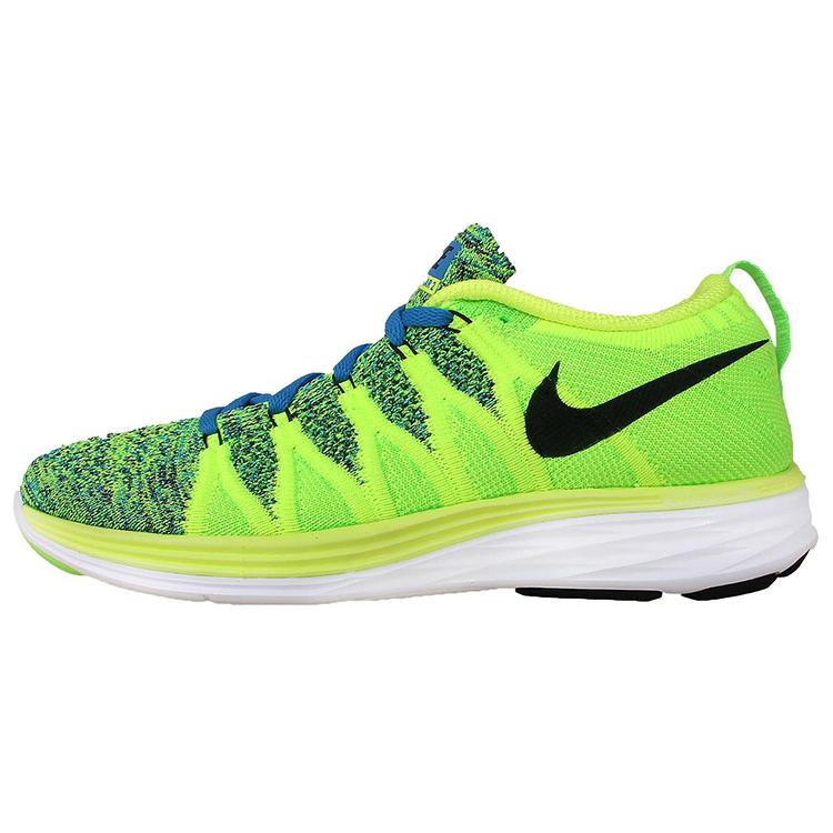 

Nike Flyknit Lunar 2 Fabric Cushioning Slip Resistant Lightweight Low top Running Shoes Women s Green 620658-701 36.5
