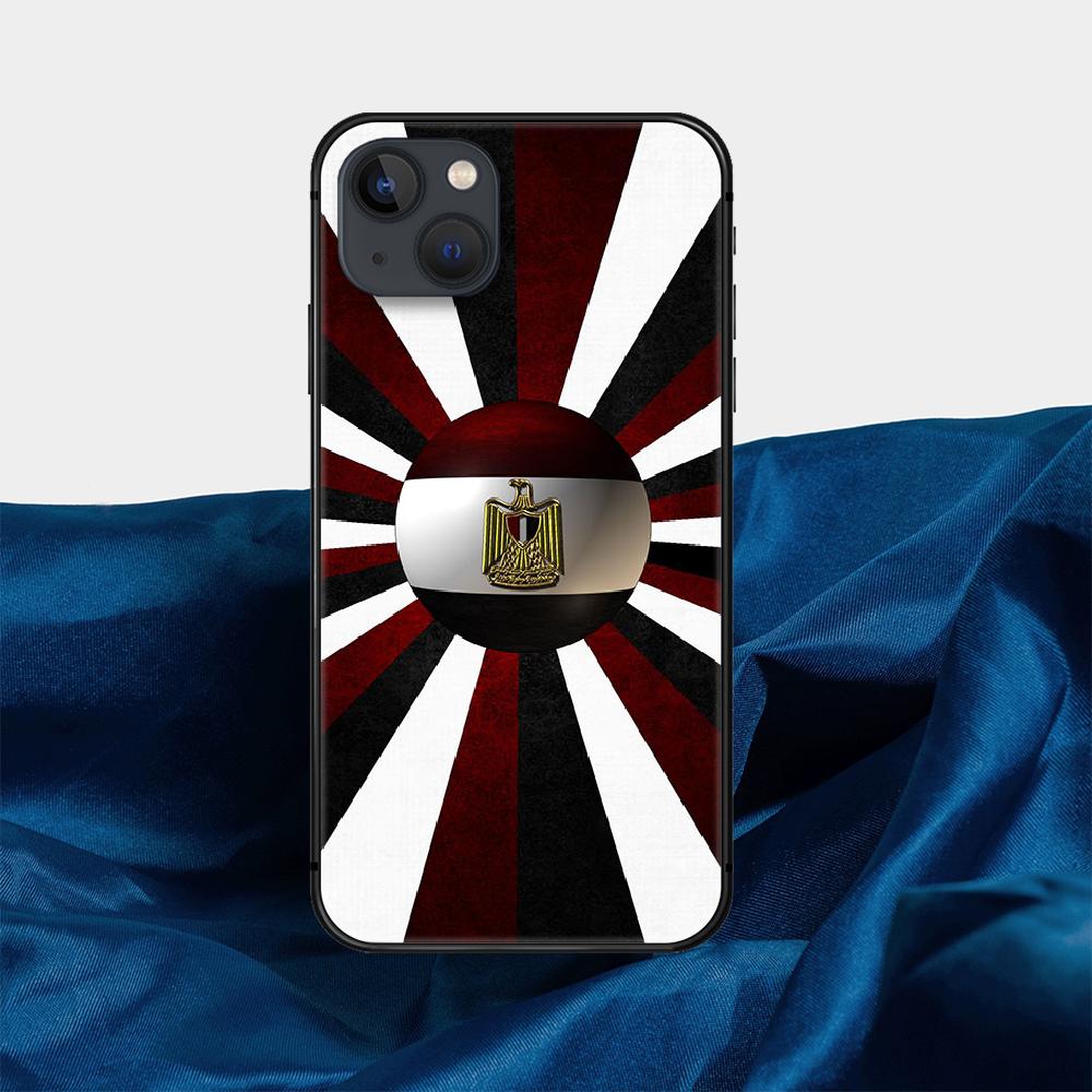 Egypt Flag Phone Case For iPhone Samsung Galaxy Redmi Xiaomi Oppo OnePlus Note S A 7 8 9 10 11 12 13 14 20 21 22 23 53 54 Pro Max Plus Ultra TPU Soft