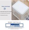 Three-Tier Rolling Storage Rack: Plastic Shelf for Bathroom, Kitchen, or Laundry.