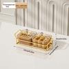 2/4/6 Grids Nut & Candy Storage Box Transparent Dried Fruit Plate Dessert Tray Space-Saving Snack Tray for Wedding New Year