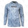 Hook Tackle UPF50 Fishing Shirt Ice Silk Lightweight Breathable Long Sleeve Hooded Men Outdoor Angling