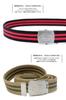 Dickies Casual Belt 32mm Acrylic Poly Gacha Belt White x Black Men's
