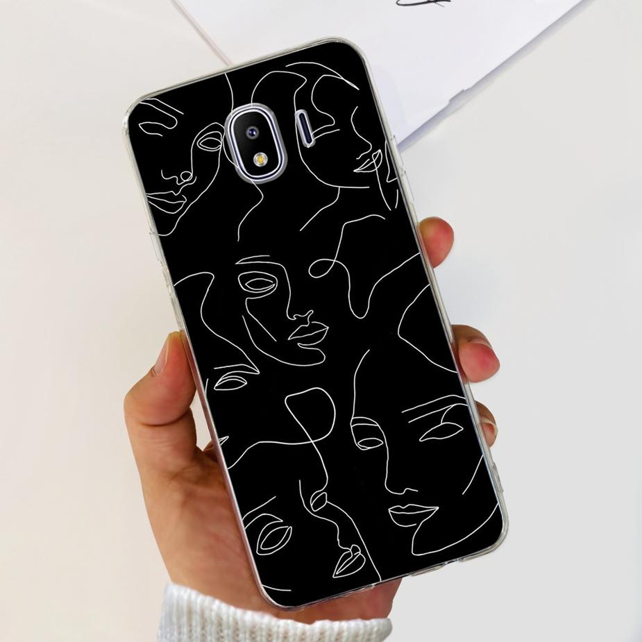 

Чехол для Samsung Galaxy J4 2018 SM-J400F Роскошный Прозрачный Силиконовый Мягкий ТПУ Чехол для Телефона Для Samsung J4 Plus J4+ J415F Задняя Крышка Capa Galaxy J4 2018
