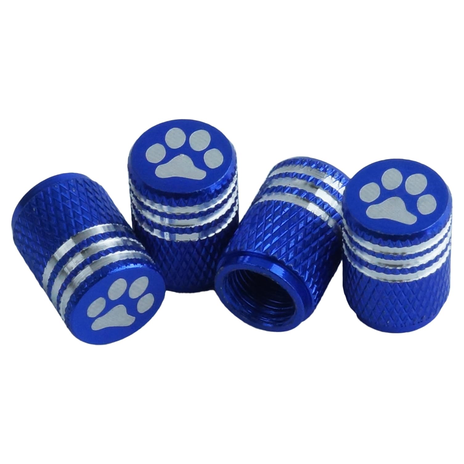 prendre Valve Cap Air Valve Cap 4 Pieces Tire Paw синий