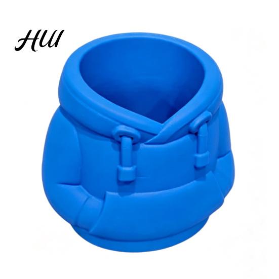 Cute Desk Accessory Hoodie-shaped Pen Holder 3D Sweatshirt Large Capacity Organizer Scratch-resistant Fun Desktop Stationery Storage for Office Study