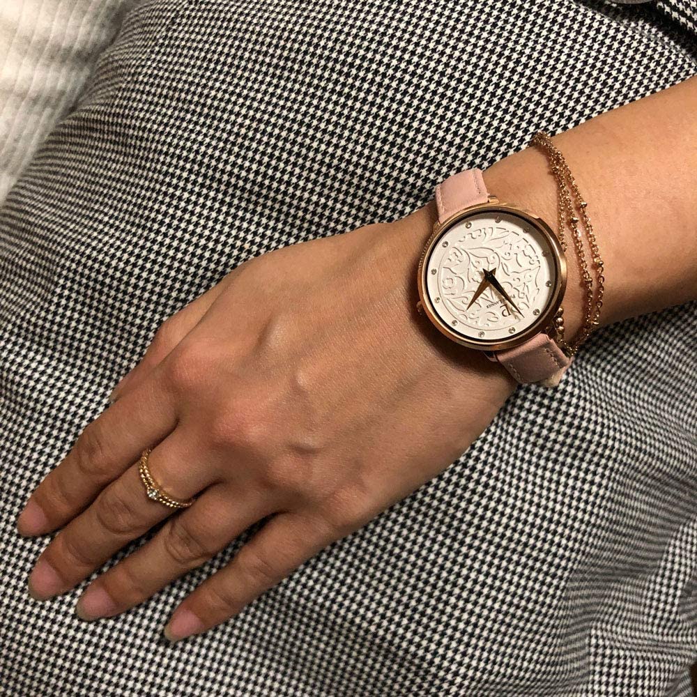 Pierre Lannier Eolia Collection Leather Strap Watch P039L905 Pink [Pierre Lannier] Women's [Official Import]