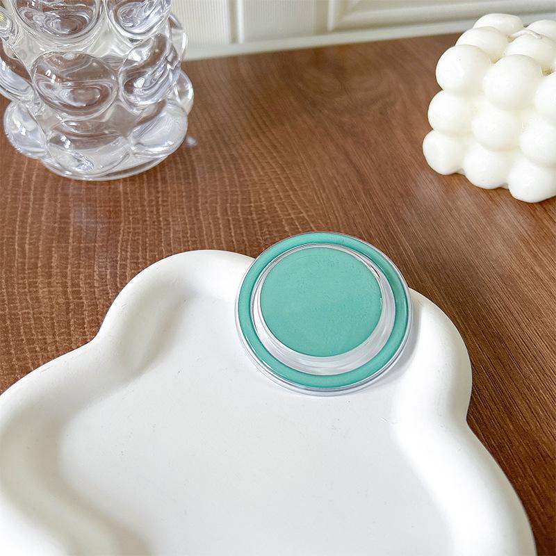 Small Wind, Fresh And Simple Magnetic Suction Solid Color Mobile Phone Airbag Bracket, Retractable And Removable Portable Desktop Bracket