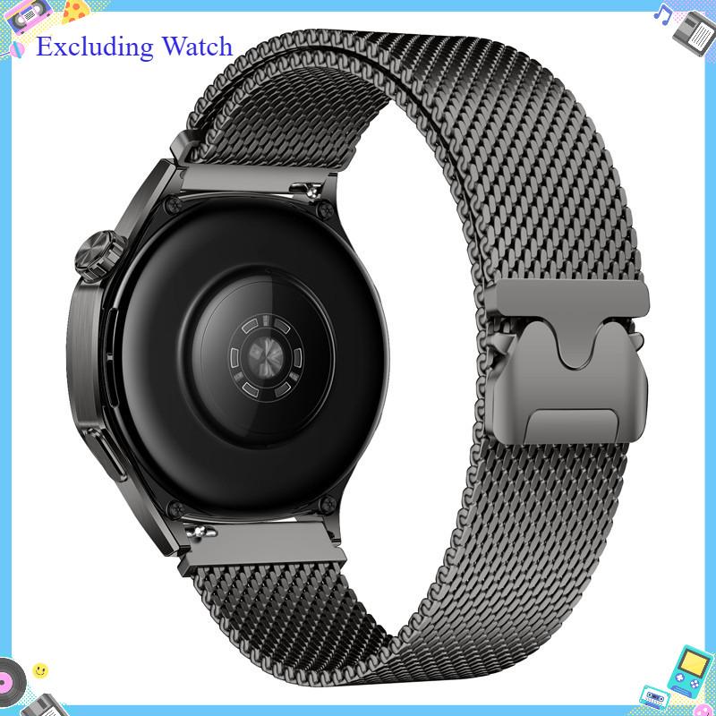 18/20/22mm Milanese Loop Strap For Huawei Watch GT6Pro 5 4 GT5Pro 46mm Metal Parachute Buckle For Samsung Galaxy Watch 7 6 4 4