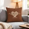Art Creative Love Letters Cushion Cover Pcs Decorative Covers Soft Cushion Case for Sofa Couch Decor X X Pillowcases