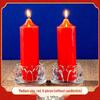 LIEI Smokeless Odorless Red Candle