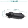 ACROPIX Car Cigarette Lighter Plug Charger Socket Outlet Adapter 12-24V