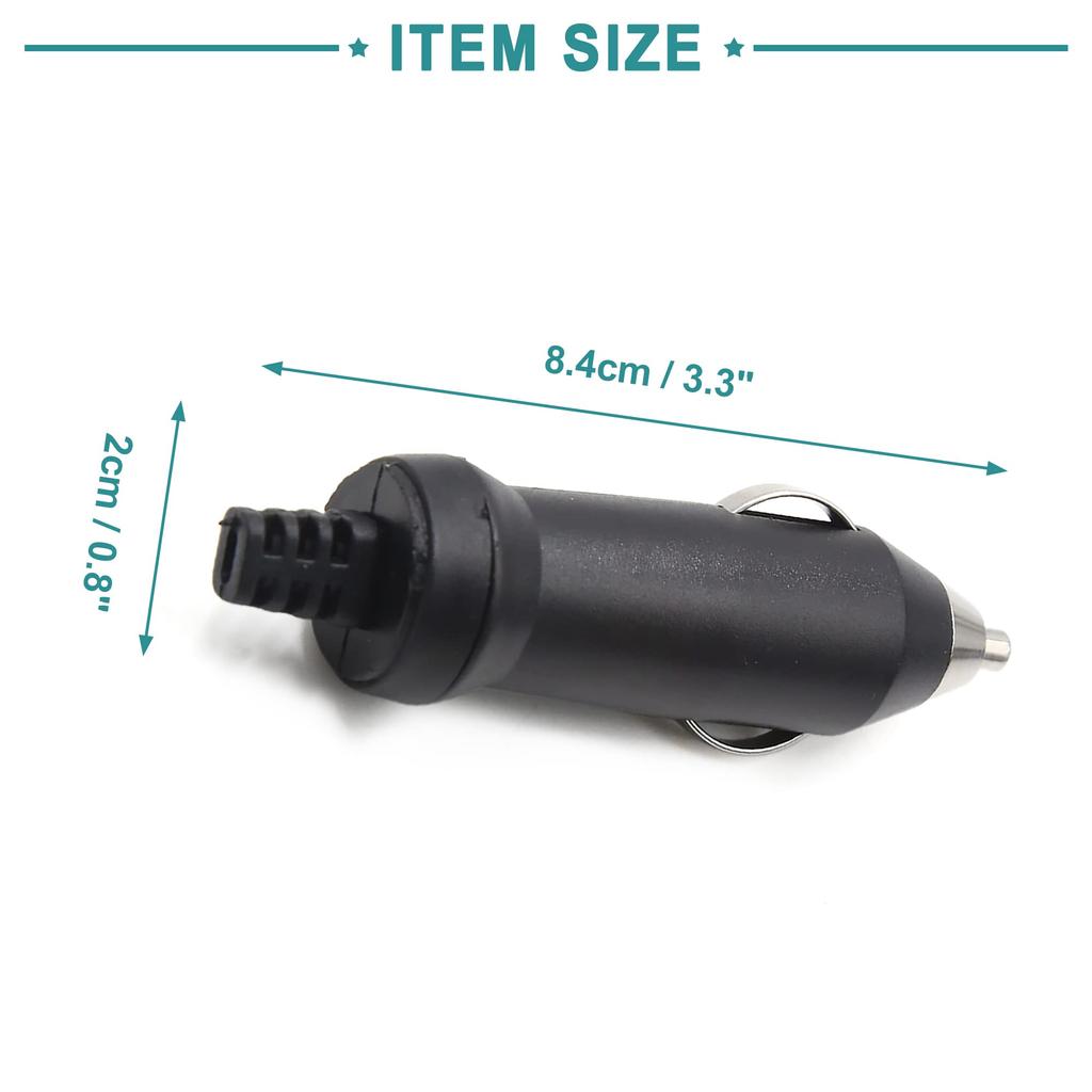ACROPIX Car Cigarette Lighter Plug Charger Socket Outlet Adapter 12-24V