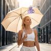 Portable Waist Fan with USB- Rechargeable, Digital Display, 8-12 Hours Battery Life, Wearable Clip- Fan for Outdoor Activities and Travel
