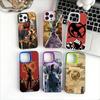 T-The H-Hunger Games Colored Silver Frosted For IPhone Phone Case 17 16 15 14 13 12 11 Pro Max XR Plus Shockproof