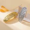 Amaxer Viking Gold Silver Barrettes for Women Girls Celtic Hair Clips for Thick Thin Hair Vintage French Hair Clips Hair Styling Accessories