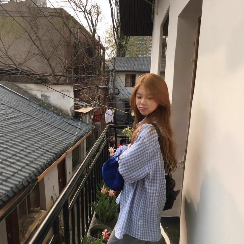 Checked Shirt for Women, Spring and Autumn, School Style, Casual, Versatile, Sun-protective, Loose and Laid-back Couple Coat