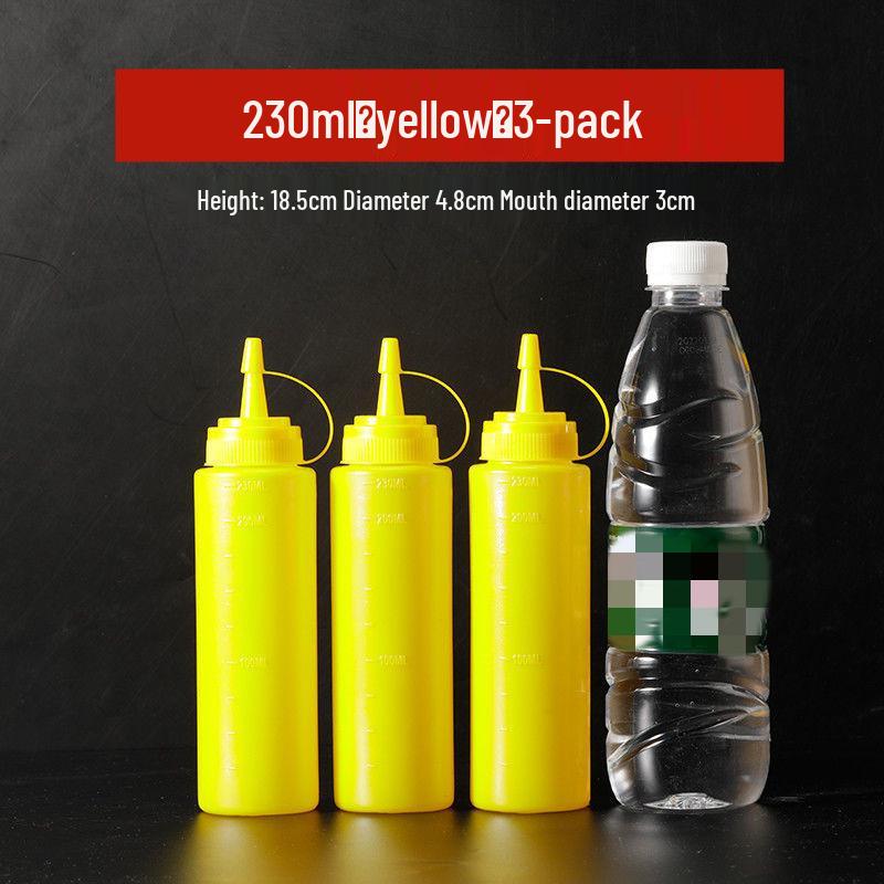 Commercial Plastic Squeeze Bottle for Sauces and Dressings