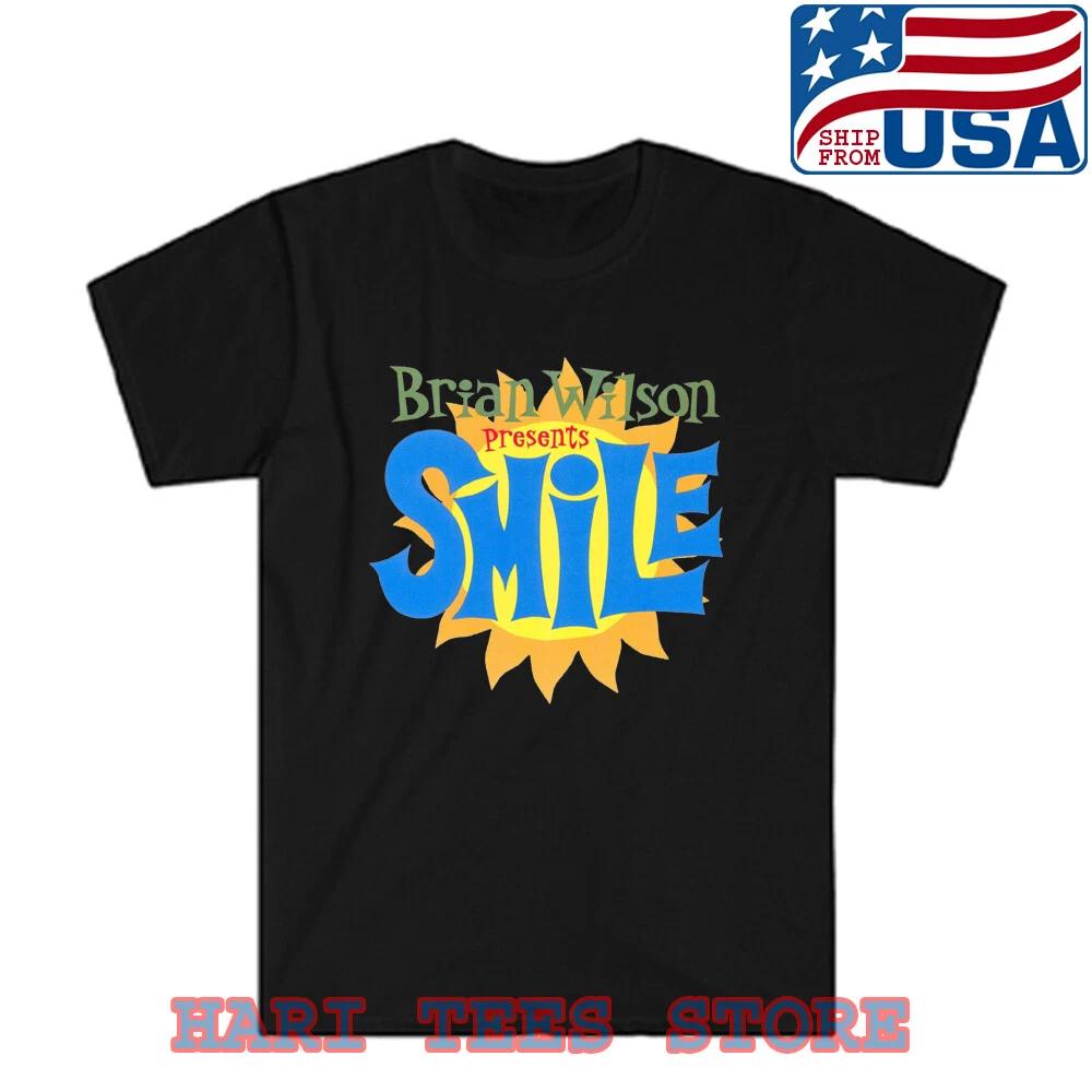 Brian Wilson Smile Men s Black Size S to 5XL XL