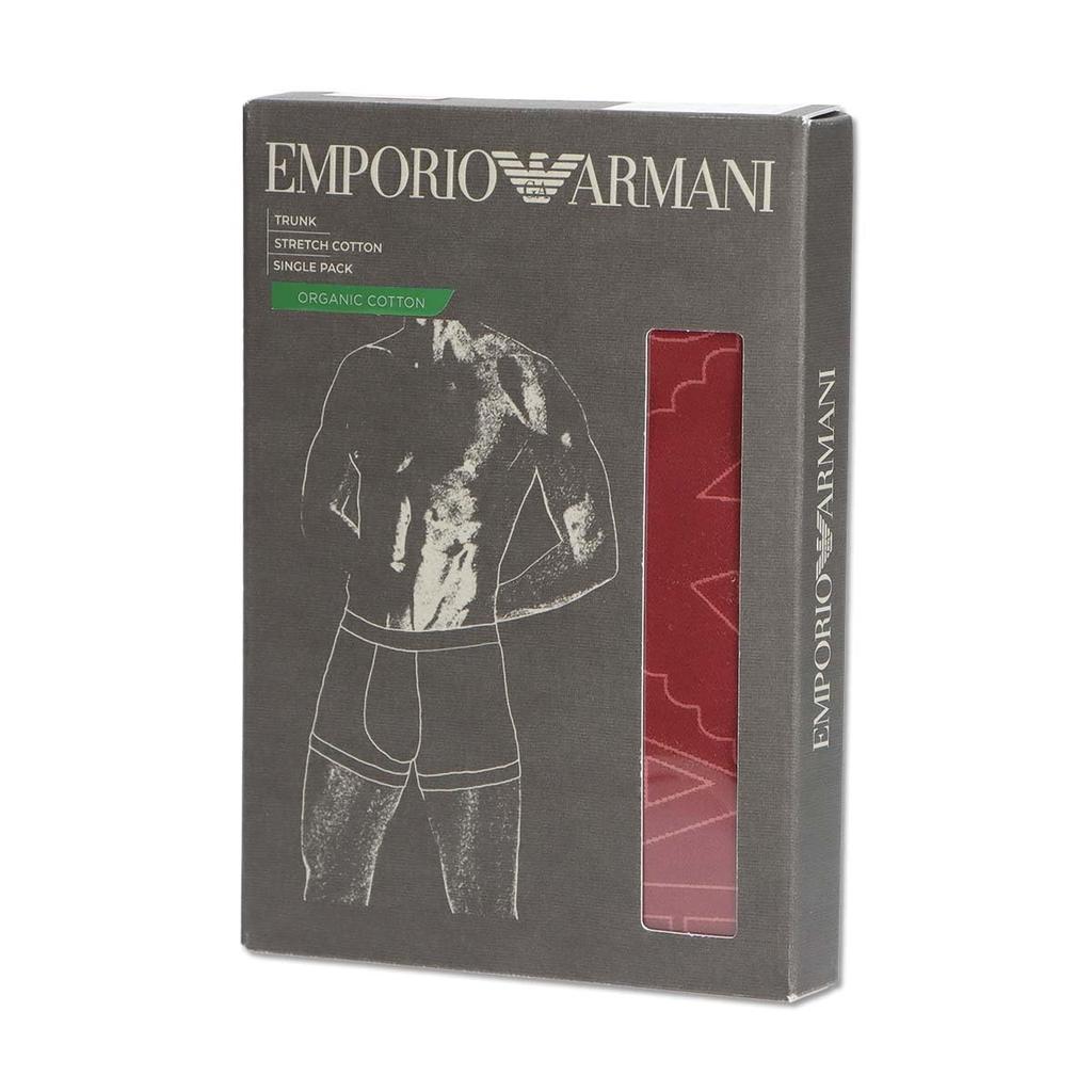 Emporio Armani Mega Logo Boxer Shorts, Men's, Sizes S/M/L, Front Closure, EU Sizes, 54059781, Lime, 44.